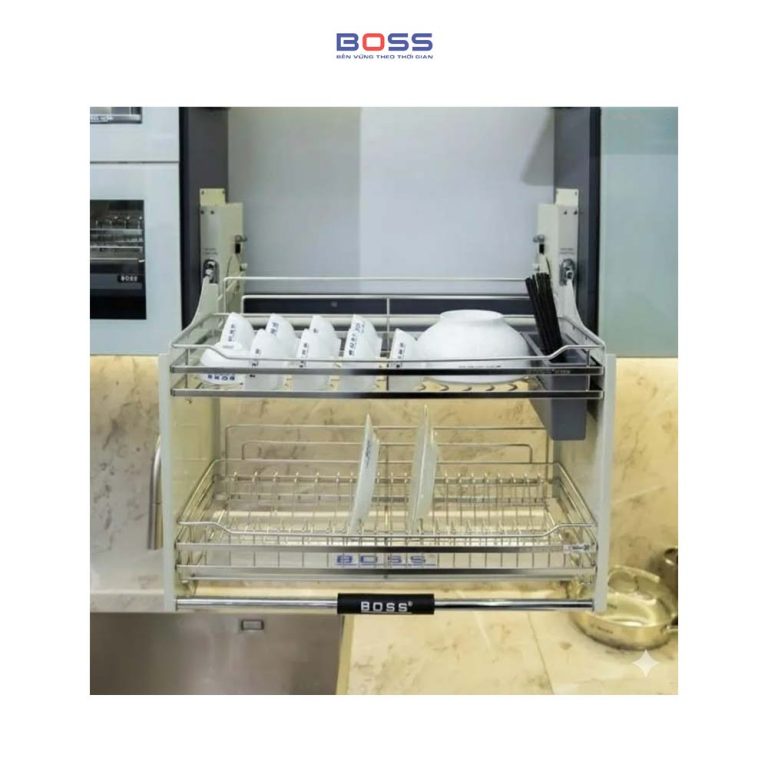 Giá Bát Đĩa Di Động Inox 201